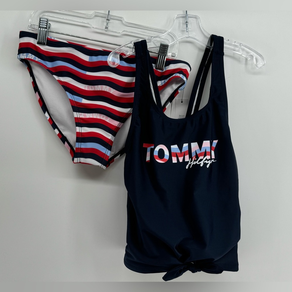 NWT Tommy Hilfiger Tankini. Size Large (14/16)
